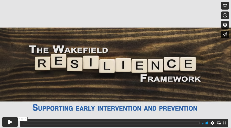 The Wakefield Resilience Framework video