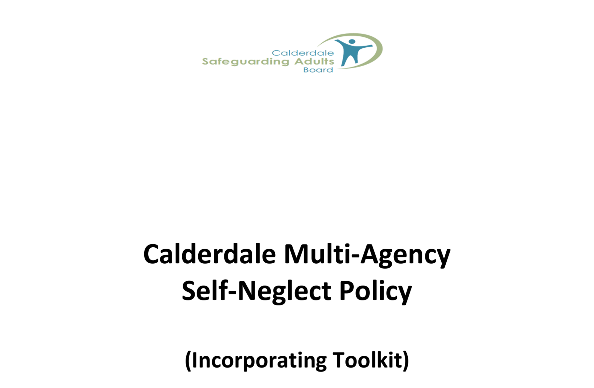 Calderdale MA Self Neglect Policy