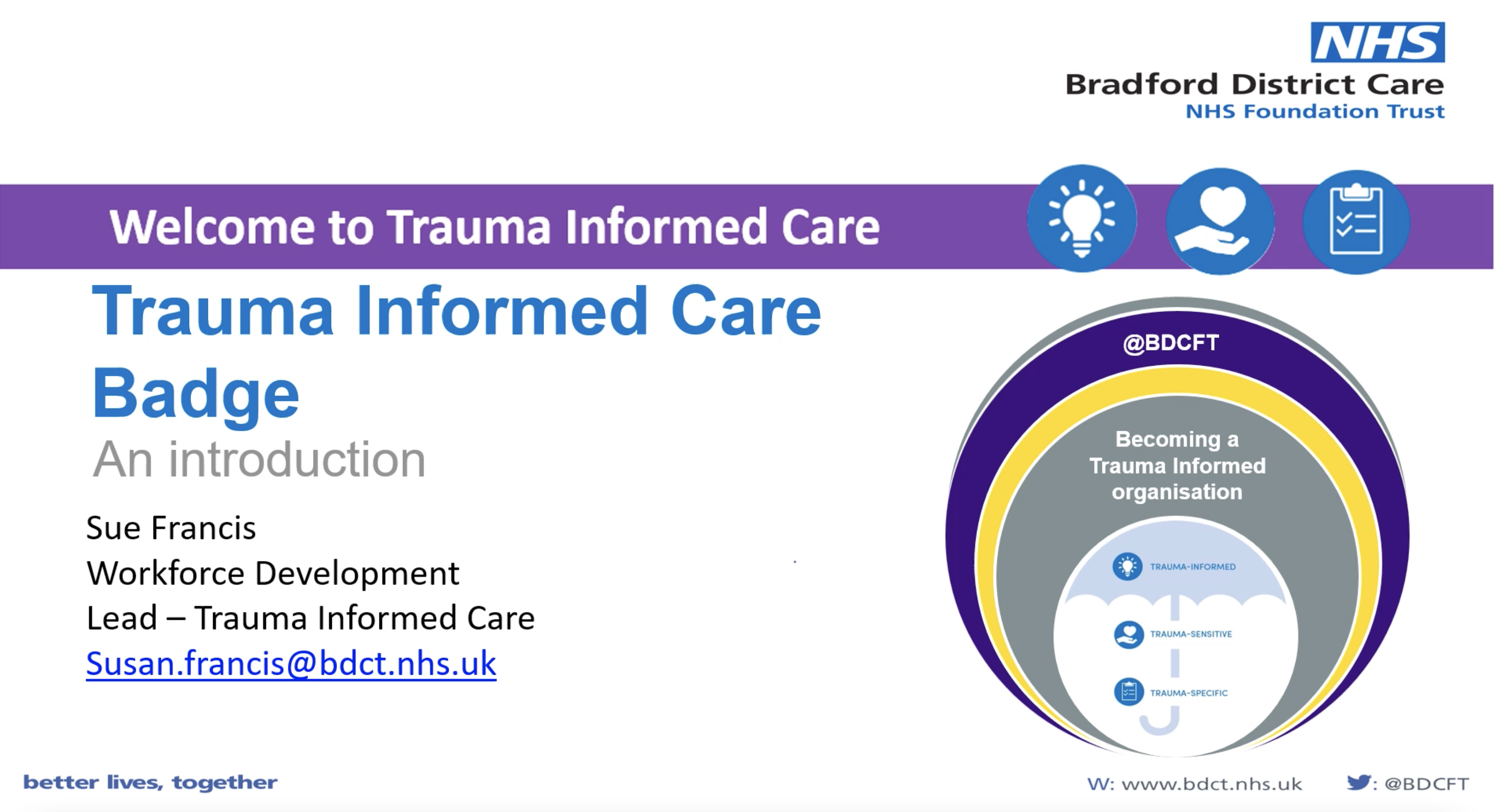 Trauma Informed Care - An Introduction